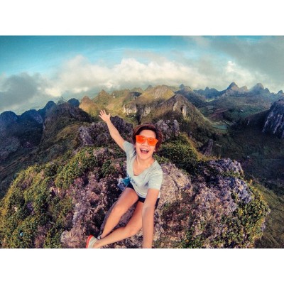 Osmena Peak in Cebu by jillienlacerna