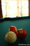 Billiards in Game Room of Misibis Bay