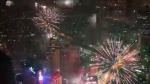 Fireworks during Philippine New Year 2015