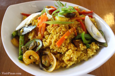 Seafood Paella at Uncle Cheffy