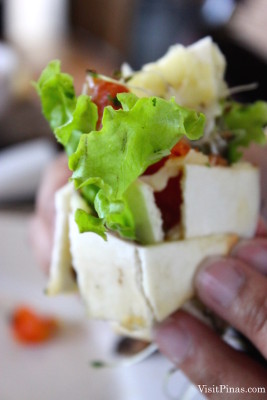 Step 3: Roll the Panizza at Uncle Cheffy