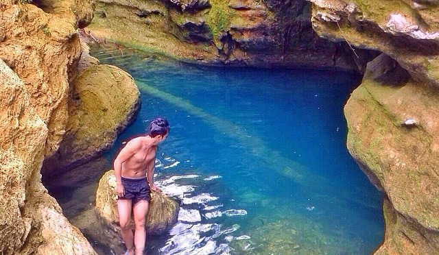 Photo of the Day: When it is Blue, it is Deep (Cancalanog Falls)
