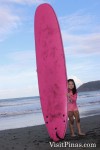 Surfers also do it in pink