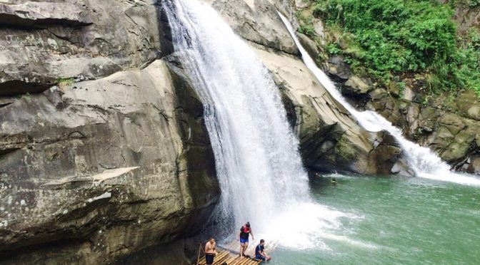 Go Shower in Tangadan Falls (San Gabriel, La Union): Photo of the Day