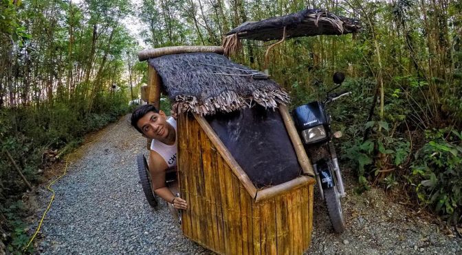 The Bamboo Tricycle of Birdland Beach Club (Pangasinan): Photo of the Day