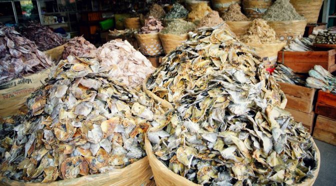 “Fresh” Danggit at Taboan Dried Fish Market, Cebu: Photo of the Day
